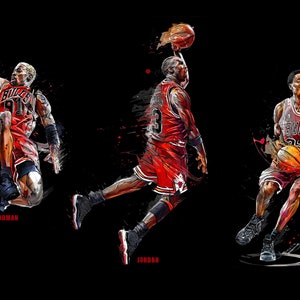Michael jordan dennis shop rodman scottie pippen poster