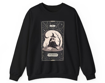 The Reader Witch Tarot Crew Sweatshirt