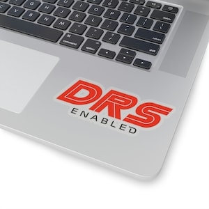 DRS Enabled Sticker - F1 - Formula 1