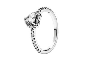 UK s925 Genuine Sterling Silver Weeding Engagement Ring High Quality
