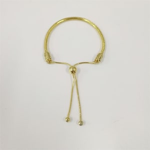 Snake Chain Slider Bracelet