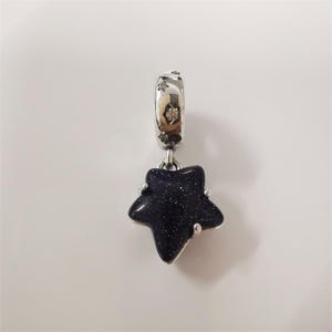 Pandora Celestial Galaxy Star Murano Dangle Charm