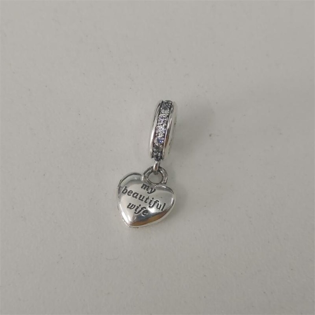 Pandora Silver My Beautiful Wife Charm