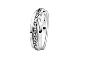 UK s925 Genuine Sterling Silver Weeding Engagement Ring High Quality