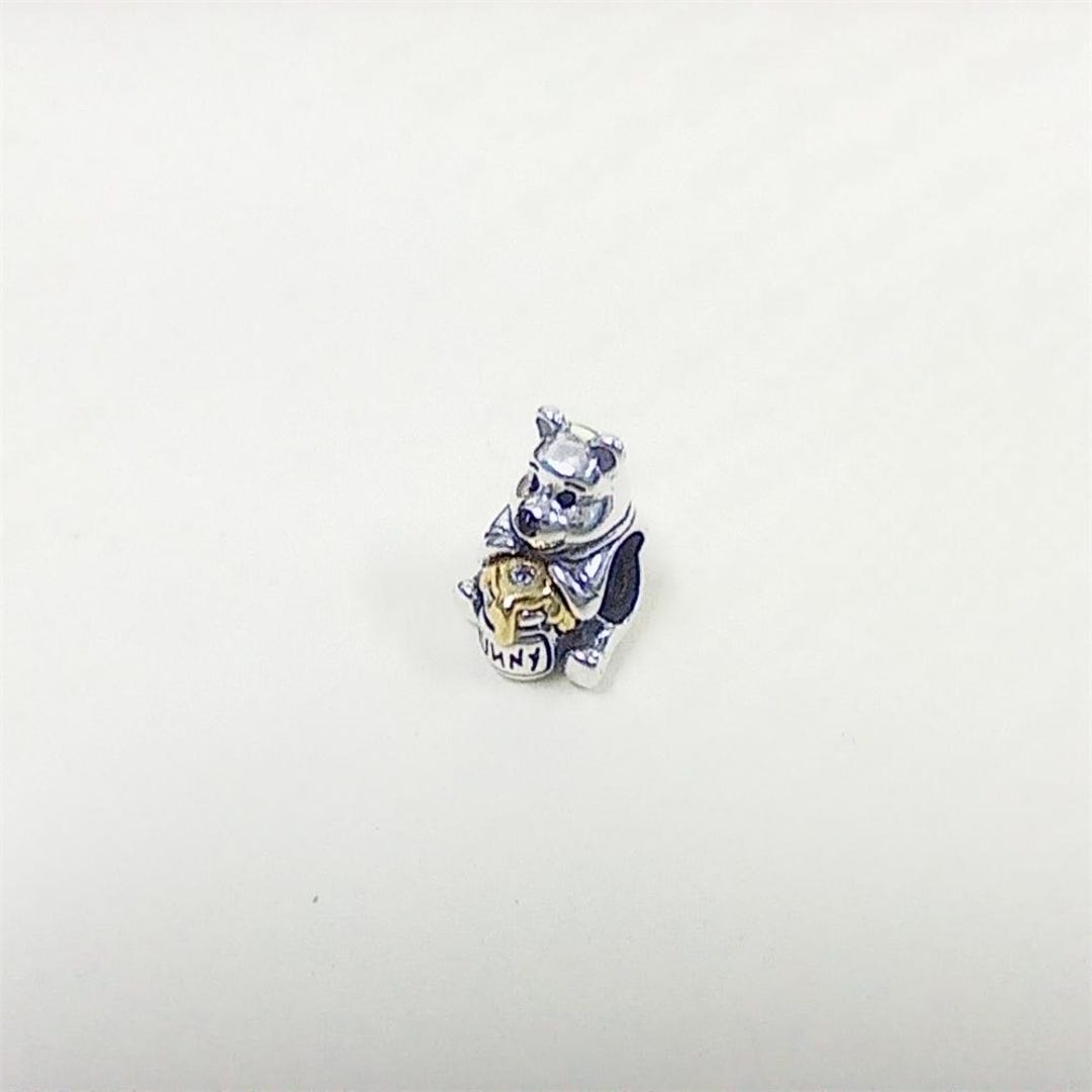 100th Anniversary Pooh Lab-grown Diamond Charm - Etsy