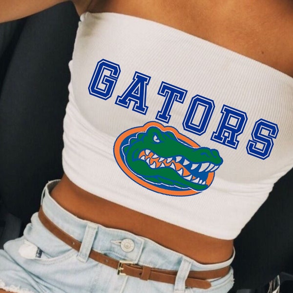 Gators Tube Top - UF Football - Go Gators - College Football Shirt - Florida Football Shirt - Gainesville Shirt - Football Game Day Tailgate