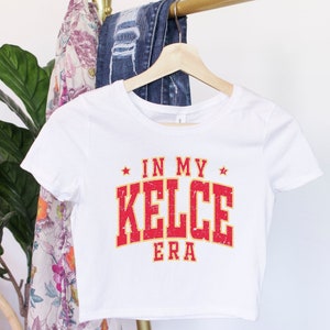 In My Travis Kelce Era Kansas City Pride Shirt Unisex Short Sleeved Shirt  Made to Order 