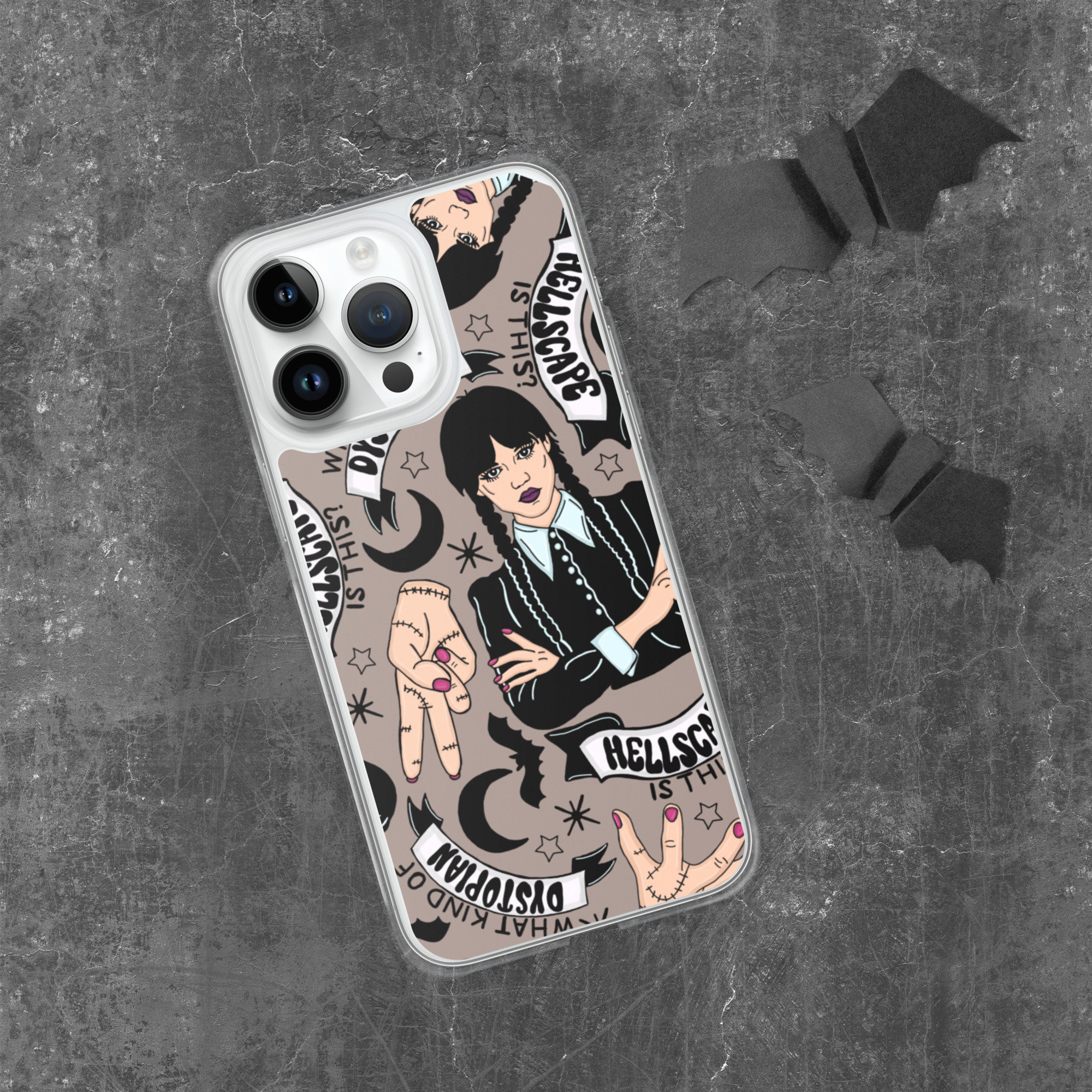 Discover Nevermore Academy - Wednesday Addams Phone Case - Wednesday TV Series