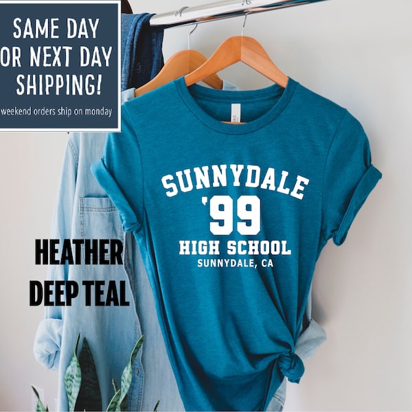 Sunnydale 99 Shirt, Buffy Shirt, Sunnydale High School Shirt, Buffy The Vampire Slayer Shirt, Buffy Vampire, Personalized Birthday Gift
