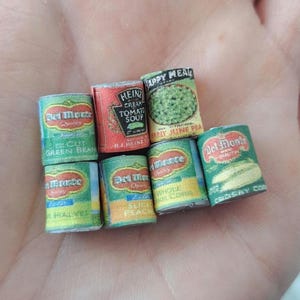 Tarros de comida para cocina de casa de muñecas en miniatura a escala 1:12, utensilios de cocina, decoración del hogar, escena en miniatura de casa de muñecas a escala 1/12