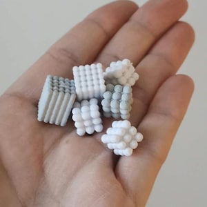 1:12 Miniature Dollhouse Candles Home Decoration Bubble Modern Candle Dolls House Dollhouse Decor Miniature Scene 1/12th Scale