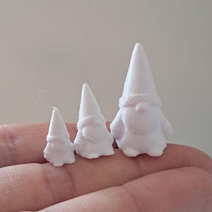 Miniature Dollhouse Christmas Gnome: 1/12 Scale Home Decor