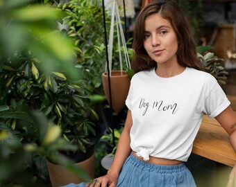 Camisa de mamá de perro, camisa de mascota de mujer, camiseta suave, mamá de mascota, regalo de mascota