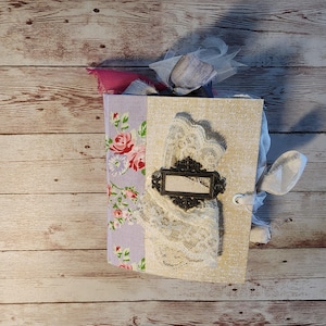 Wedding Themed Junk Journal | Memory Keeping | Handmade Journal | Gift for Her