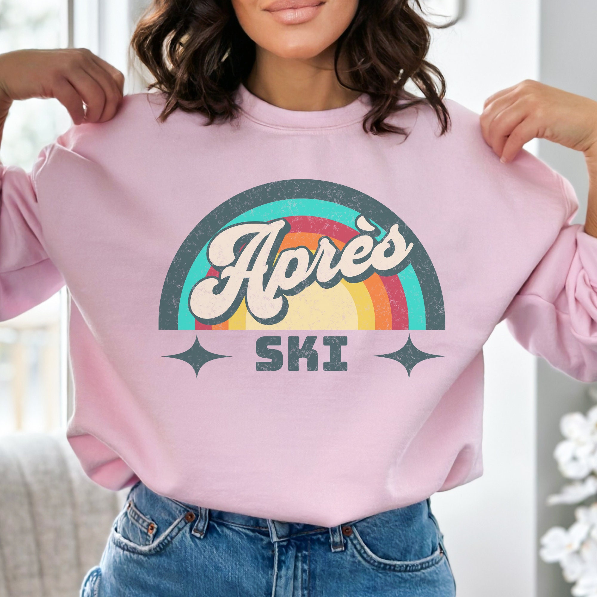 Retro Après Ski Sweatshirt, Vintage Apres Ski Sweater, Weekend Ski Trip ...