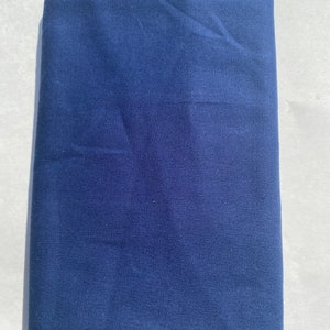 100% Cotton Duck 2 Yards Fabric 72in x45in 182.88cm x 114.30 DARK BLUE