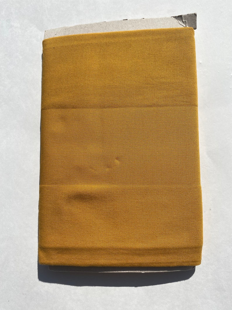 100% Cotton Duck 2 Yards Fabric 72in x45in 182.88cm x 114.30 DARK ORANGE