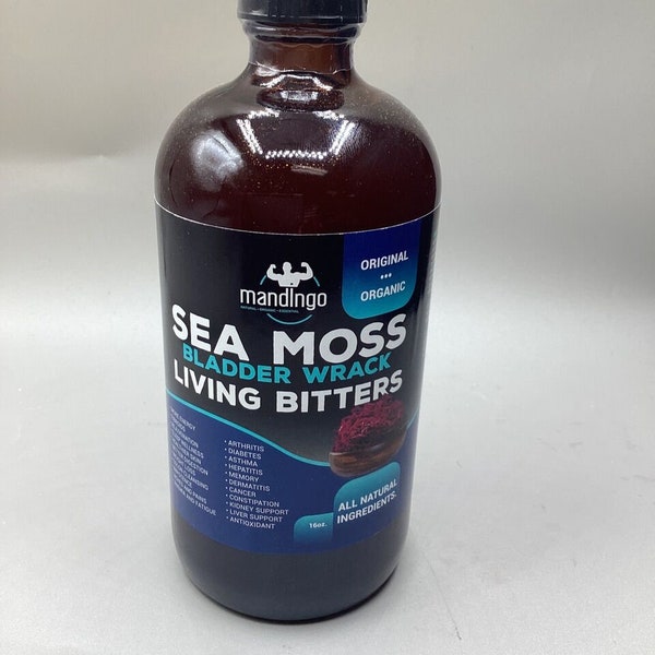 sea moss  bitters