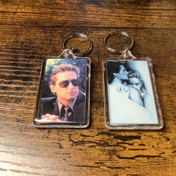 Basic Instinct Promotional Keychains. Starring Sh… - image 1