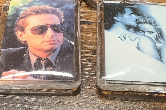 Basic Instinct Promotional Keychains. Starring Sh… - image 3