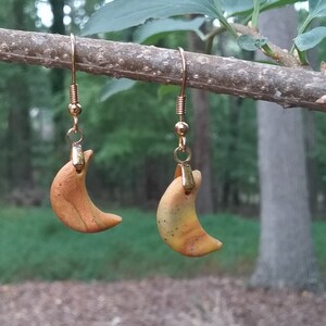 Crescent moon earrings