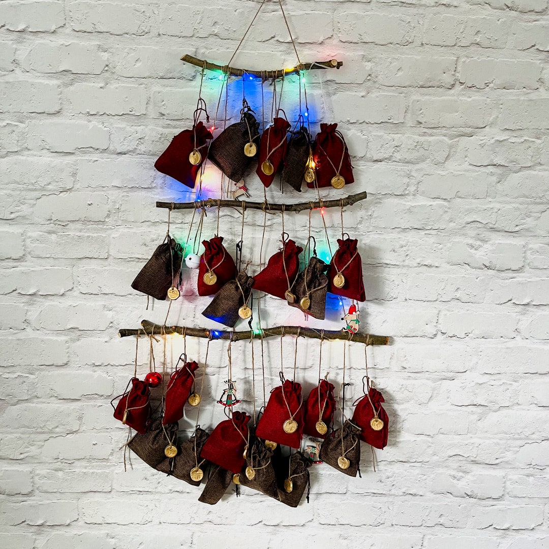 Reusable Advent Calendar Eco Friendly Light up Advent Etsy