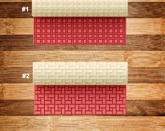 Brick Textured Roller | Cookie Dough Roller | Clay Textured Roller | Fondant Textured Roller | Brick Pattern