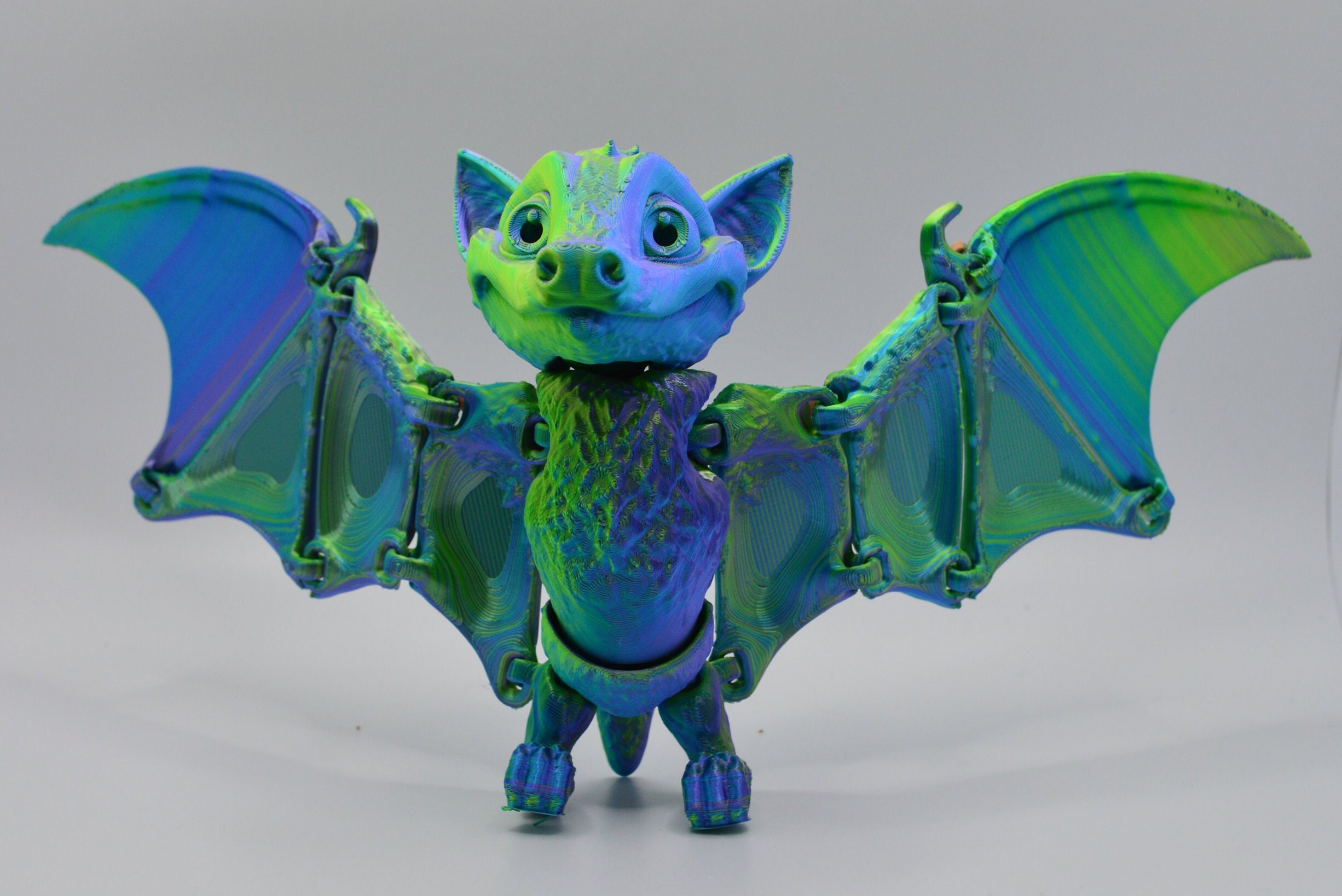 Fruit Bat Toy 3D Printed Bat Fidget Toy Stress Toy Etsy