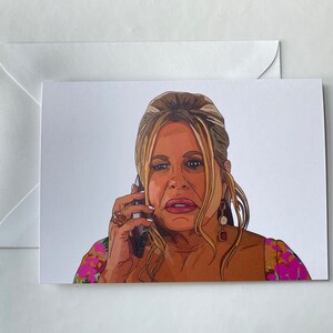 These Gays! They Trying to Murder Me! Jennifer Coolidge Greeting Card