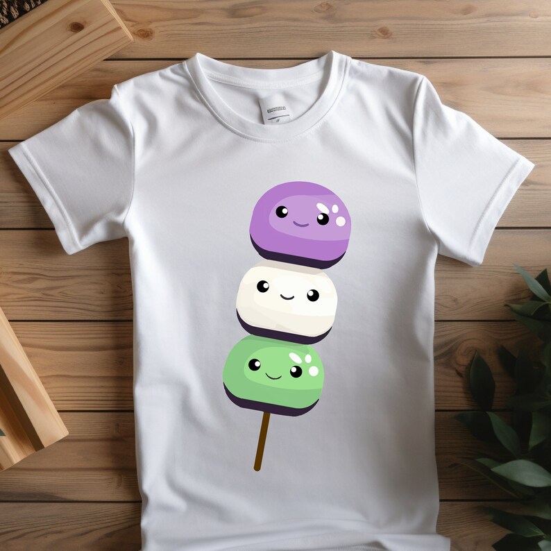Kawaii Cute Food Clipart PNG Files, Sushi, Green Tea Matcha Latte, Rice ...