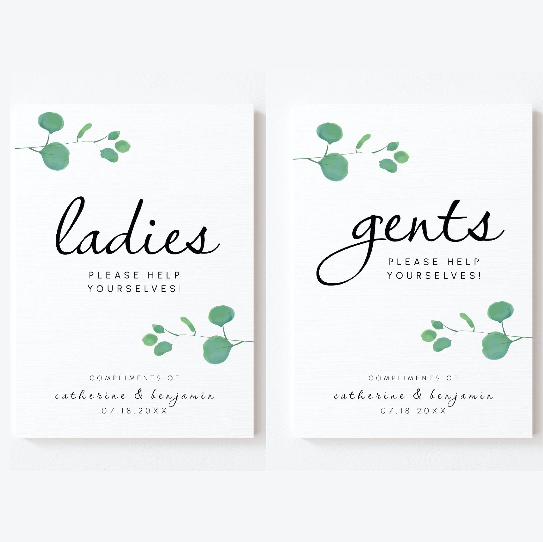 Wedding Bathroom Basket Sign Wedding Bathroom Amenity Basket Etsy