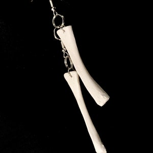 Tiny Bone Earrings. image 5