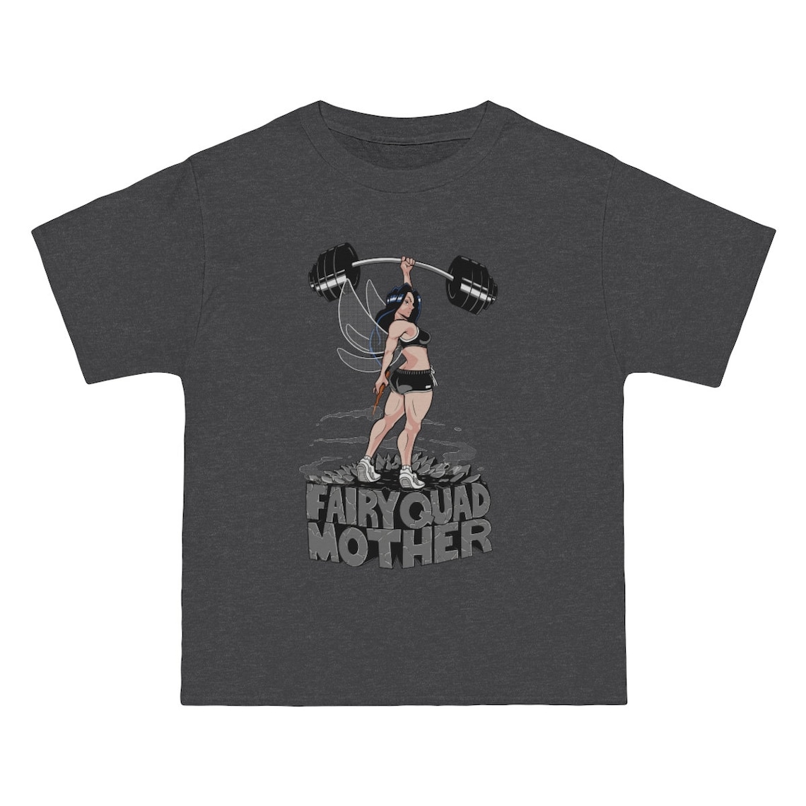 Lifting Fairy Quad Mother Gym Pump Cover T-shirt Workout - Etsy Israel