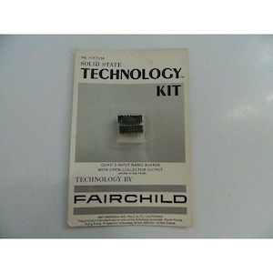 New 1970&#39;s Fairchild Kit  FTKT038 Quad 2-Input NAND Buffer Open-Collector Output