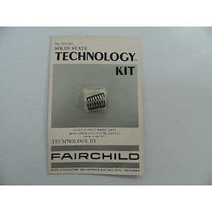 New 1970&#39;s Fairchild Kit FTKT001 Quad 2-Input NAND Gate w\Open-Collector Output