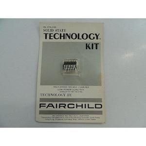 New Vintage 1970&#39;s Fairchild Kit PN FTKL196 High-Speed Decade Counter Low Power