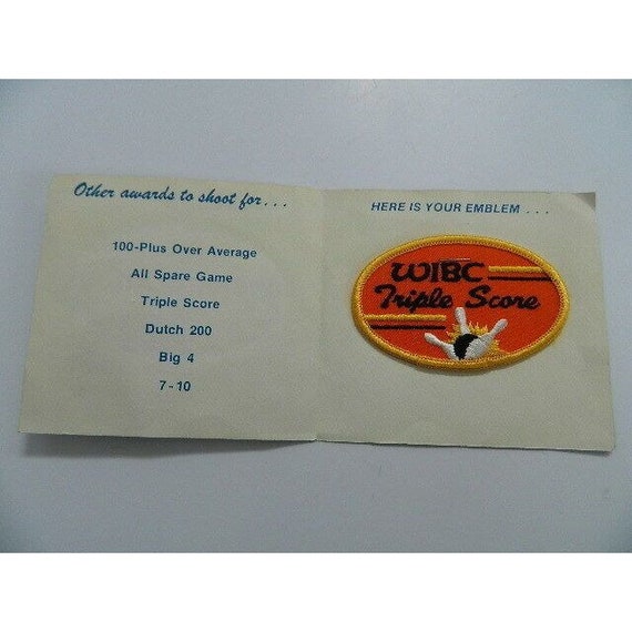 Patch Bowling du Mans - Collection