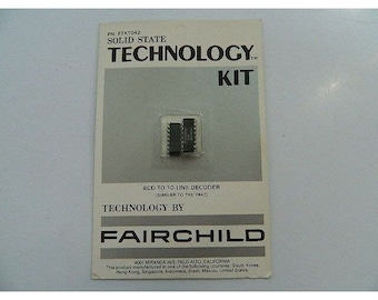 New 1970&#39;s Fairchild Kit PN FTKT042 BCD To 10-Line Decoder