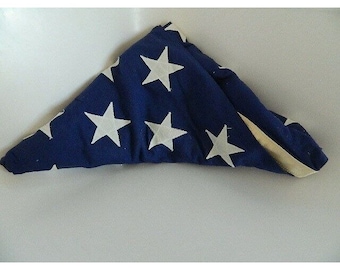 ヴィンテージ 1940 年代/50 年代 星条旗 / 48 州 / レトロ