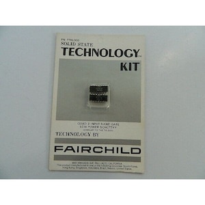New 1970&#39;s Fairchild Kit PN FTL000 Quad 2-Input Nand Gate Low Power Schottky