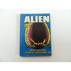 Topps Alien Ongeopende Wax Pack