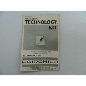 New 1970&#39;s Fairchild Kit PN FTK805M Positive Voltage Regulator