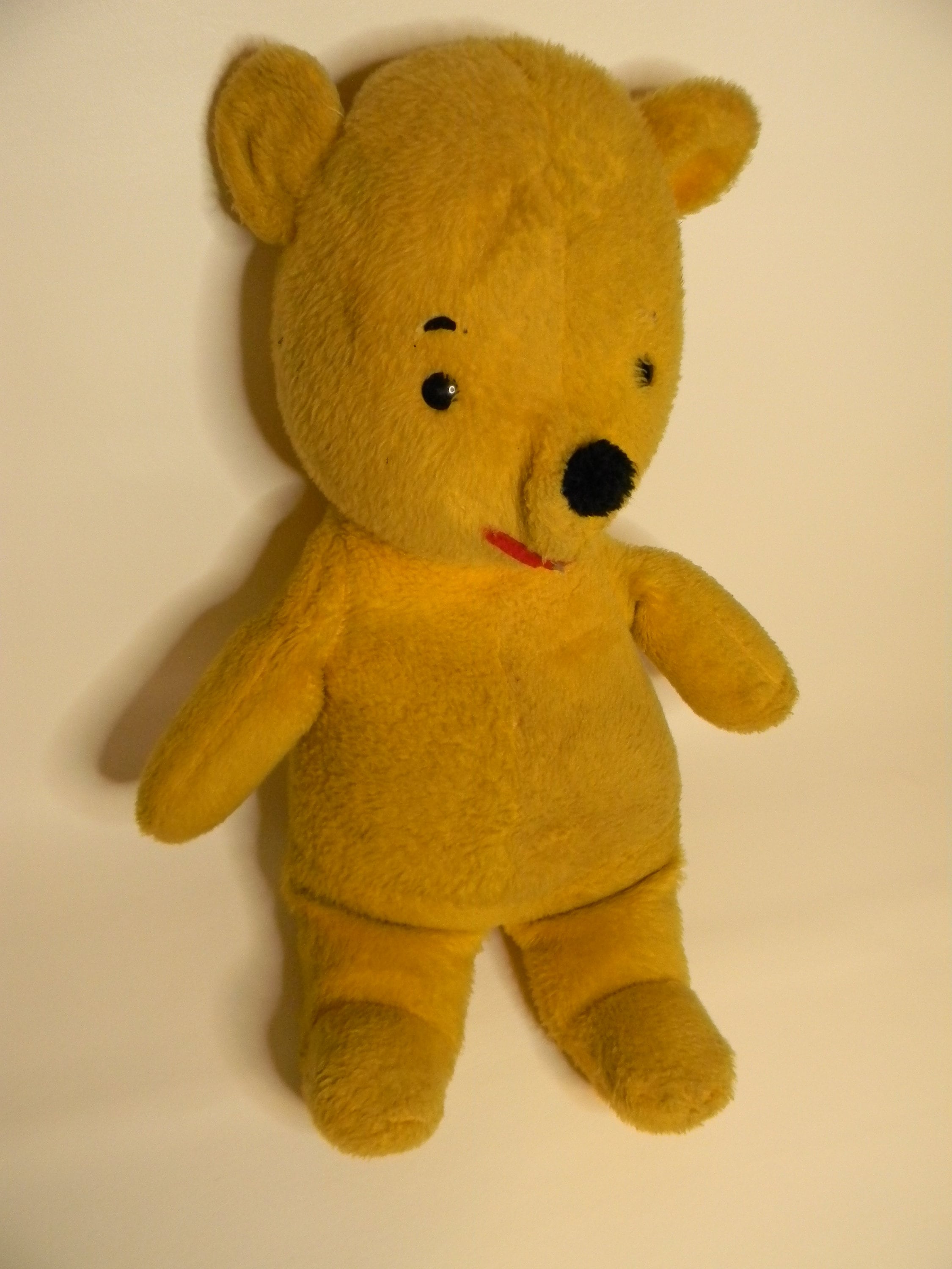 Vintage 1970s Winnie the Pooh Plush Kids Toy Disney Large 24