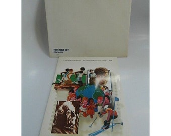 USPS 1979 Mint Set of Commemorative Stamps w\Stamps Sealed