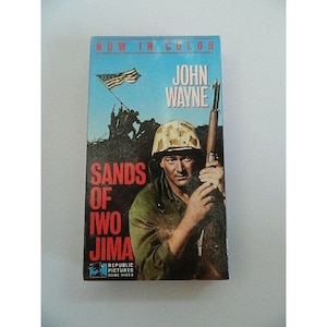 硫黄島の砂 (VHS、1988) 新品未開封 ジョン・ウェイン