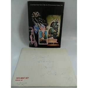 USPS 1978 Mint Set of Commemorative Stamps w\Stamps Sealed