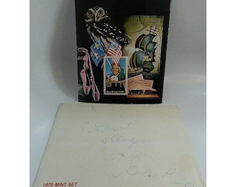 USPS 1978 Mint Set of Commemorative Stamps w\Stamps Sealed