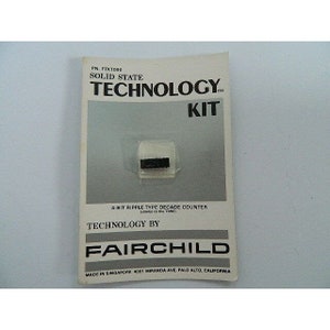 New 1970&#39;s Fairchild Kit PN FTKT090 4-Bit Ripple Type Decade Counter