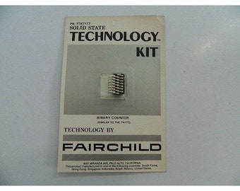 New 1970's Fairchild Kit PN FTKT177 Binary Counter