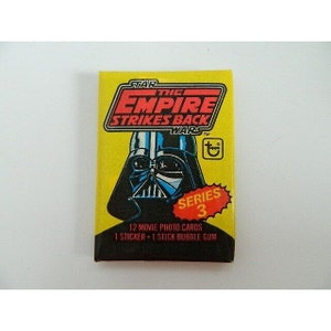 1980 Star Wars The Empire Strikes Back Series 3 Unopened Wax Pack